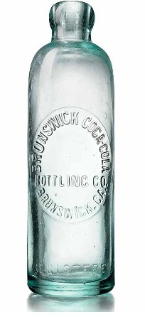 Coke's very first bottle in 1899